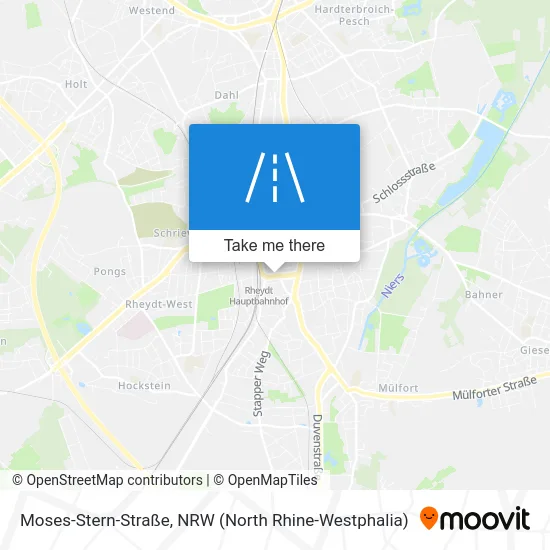Moses-Stern-Straße map