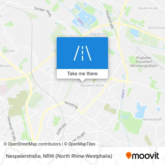 Nespelerstraße map