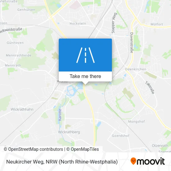 Карта Neukircher Weg