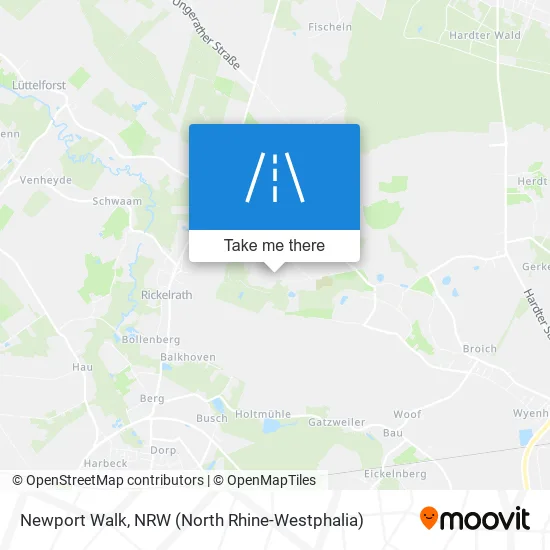 Карта Newport Walk