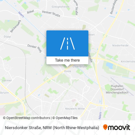 Niersdonker Straße map
