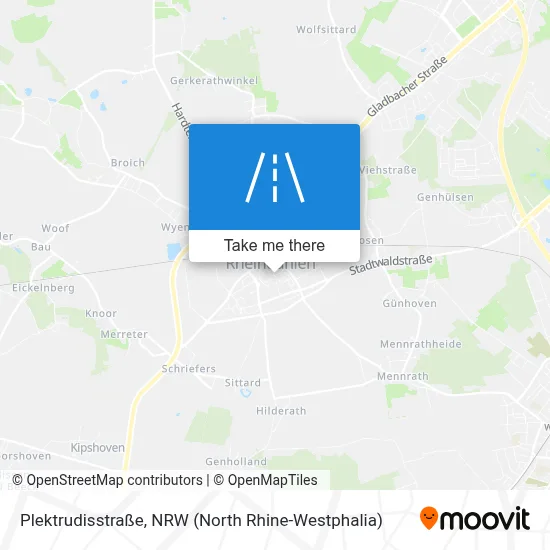 Plektrudisstraße map