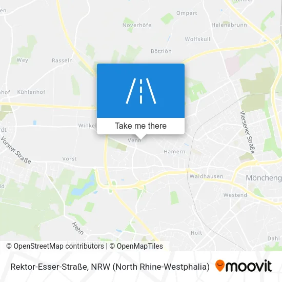 Карта Rektor-Esser-Straße