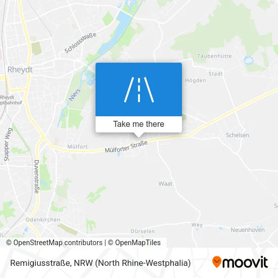 Карта Remigiusstraße