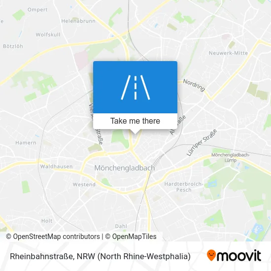 Rheinbahnstraße map