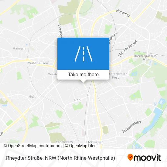Rheydter Straße map