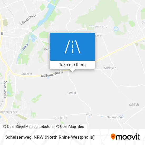 Карта Schelsenweg