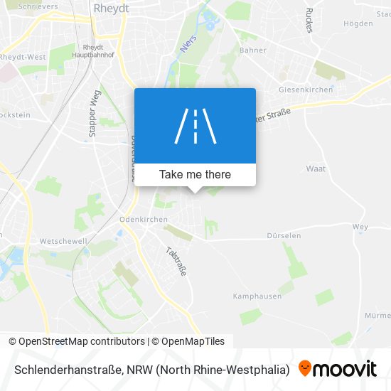 Schlenderhanstraße map