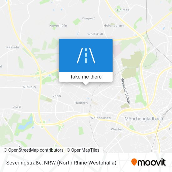 Severingstraße map