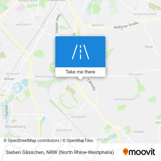 Sieben Gässchen map