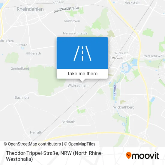 Карта Theodor-Trippel-Straße