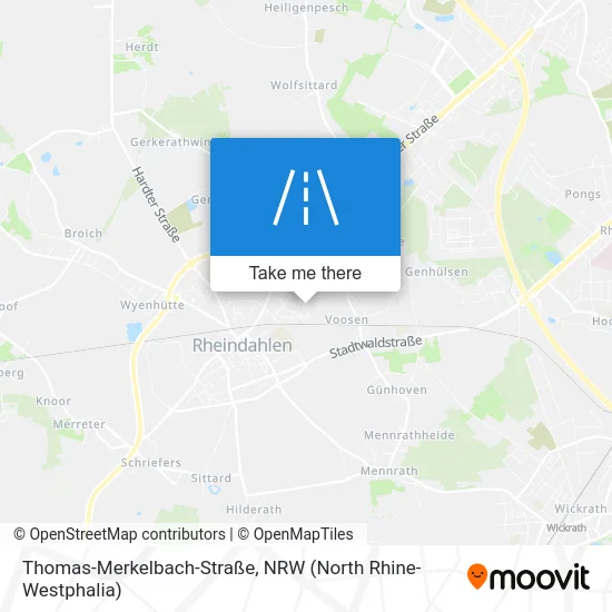 Thomas-Merkelbach-Straße map