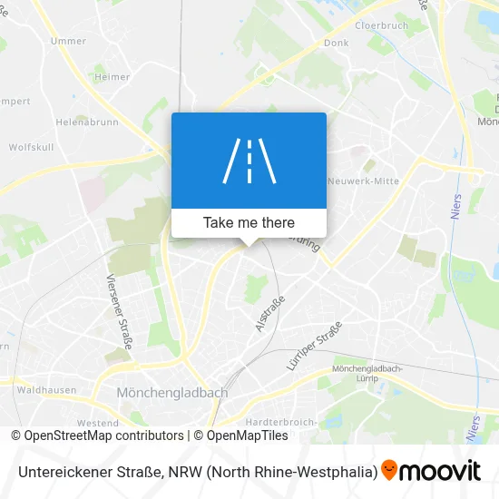 Untereickener Straße map