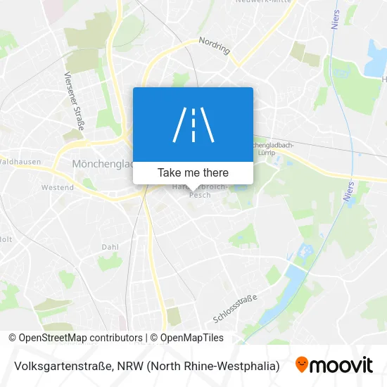 Карта Volksgartenstraße