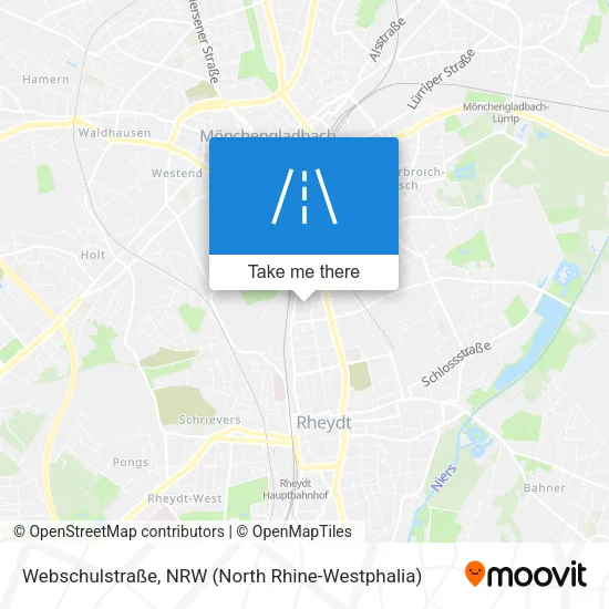 Карта Webschulstraße