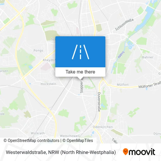 Westerwaldstraße map
