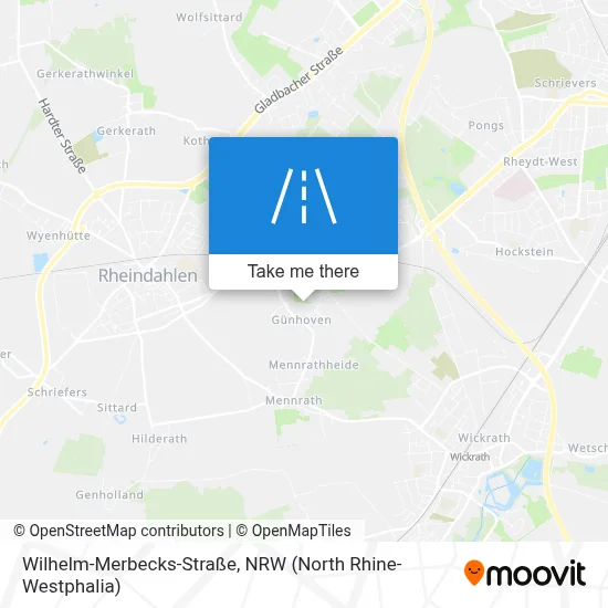 Wilhelm-Merbecks-Straße map