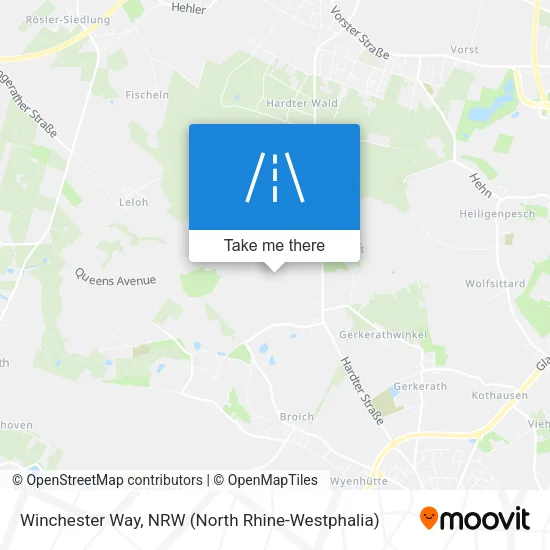Карта Winchester Way