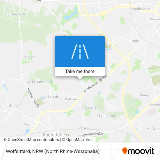 Карта Wolfsittard