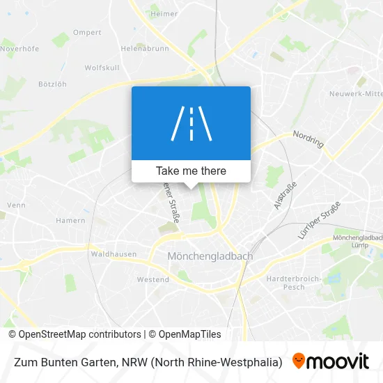 Zum Bunten Garten map