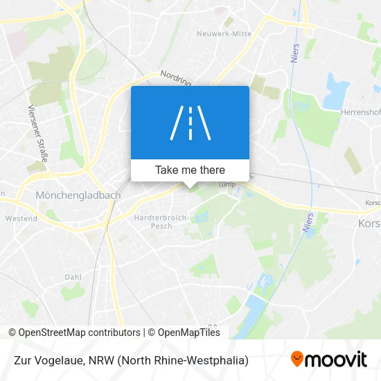 Карта Zur Vogelaue