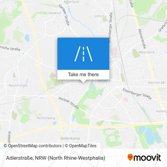 Карта Adlerstraße