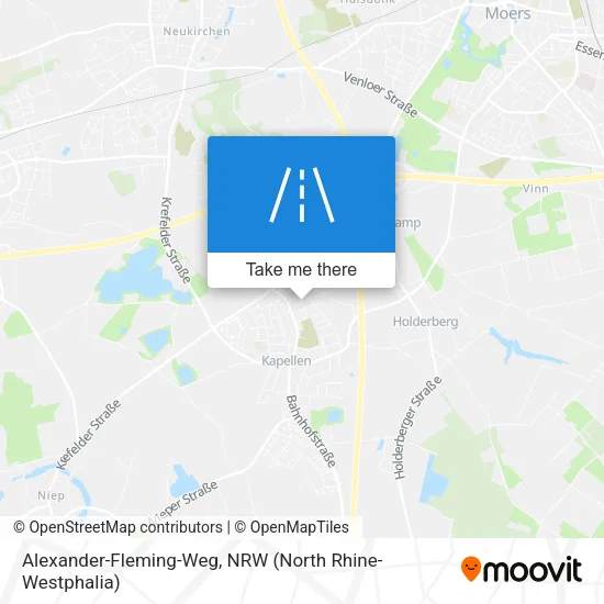 Карта Alexander-Fleming-Weg