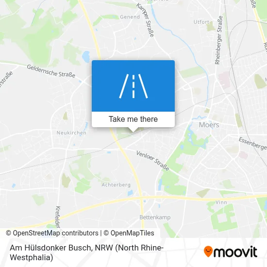Am Hülsdonker Busch map