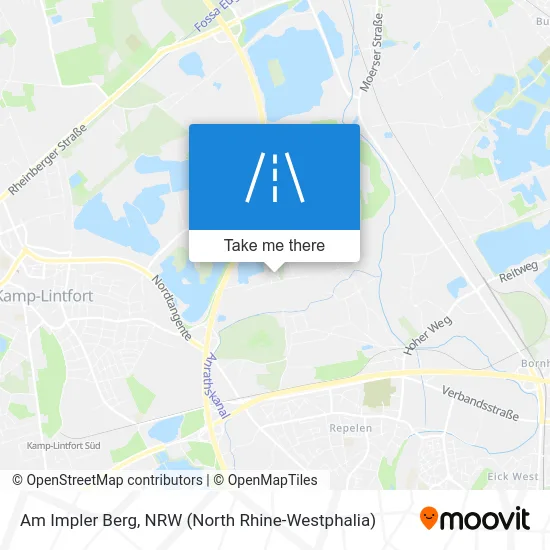 Карта Am Impler Berg