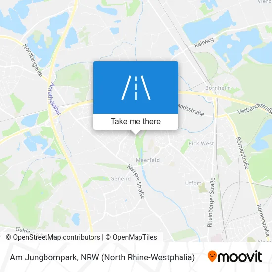 Карта Am Jungbornpark