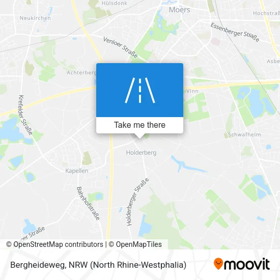 Карта Bergheideweg