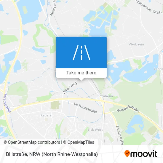 Billstraße map