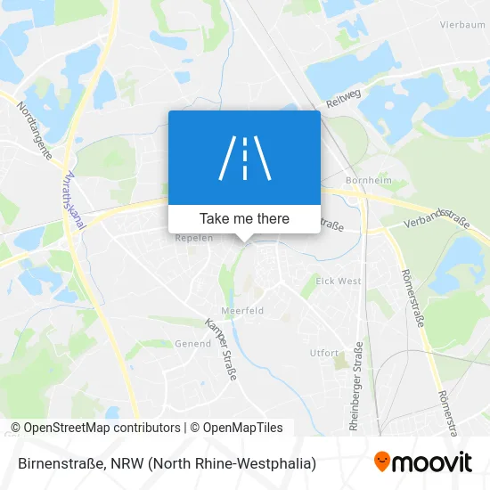 Карта Birnenstraße