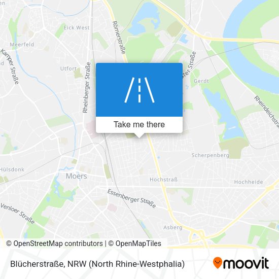 Blücherstraße map