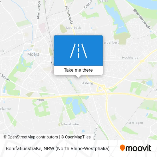 Bonifatiusstraße map