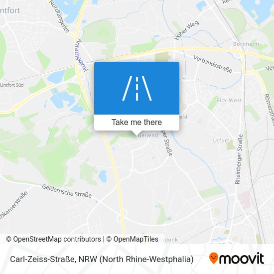 Carl-Zeiss-Straße map