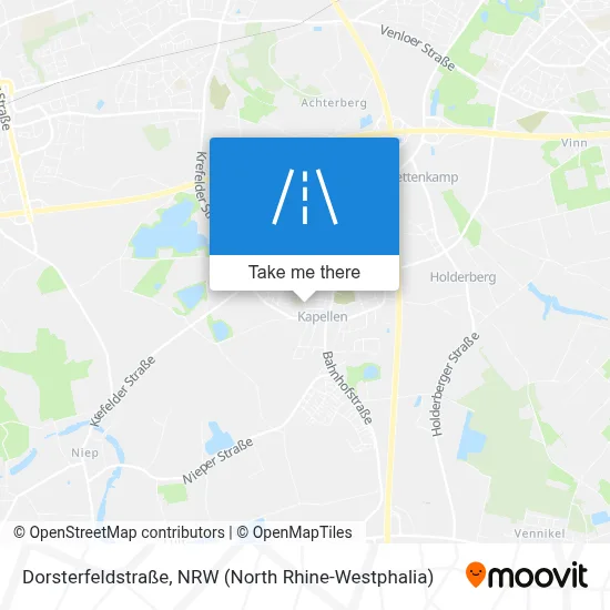 Dorsterfeldstraße map