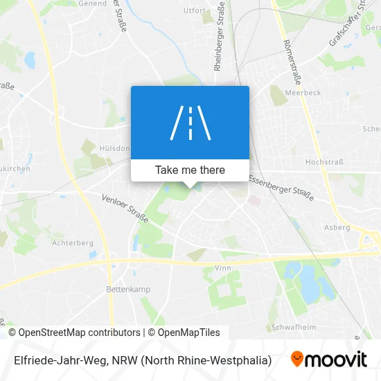 Elfriede-Jahr-Weg map