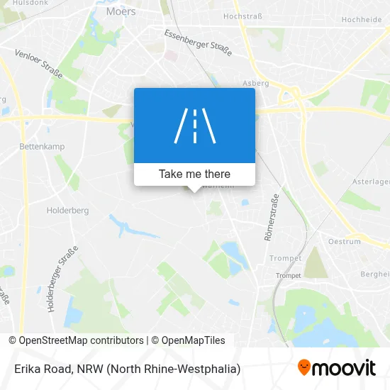 Erikaweg map