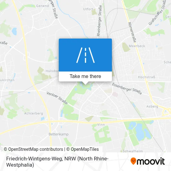 Friedrich-Wintgens-Weg map