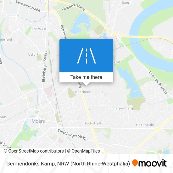 Germendonks Kamp map