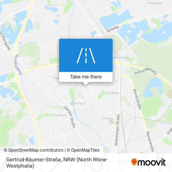 Карта Gertrud-Bäumer-Straße