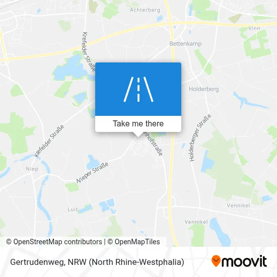 Gertrudenweg map