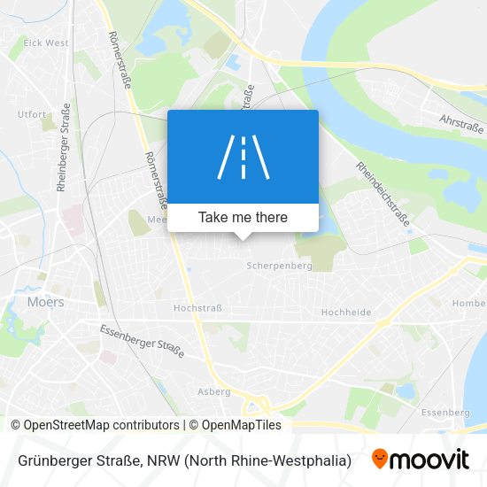 Grünberger Straße map