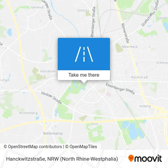 Карта Hanckwitzstraße