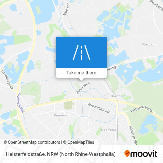 Heisterfeldstraße map
