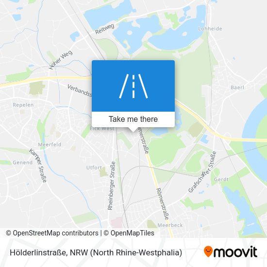 Hölderlinstraße map