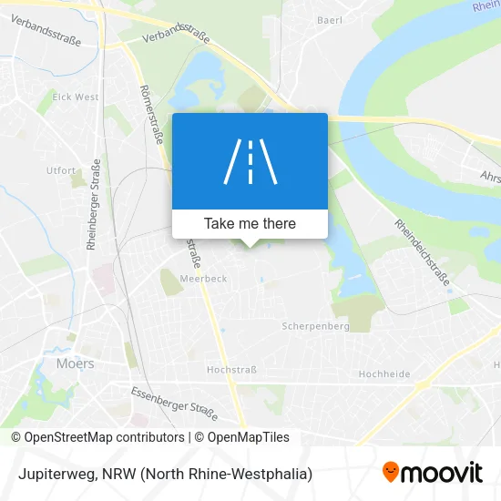 Карта Jupiterweg
