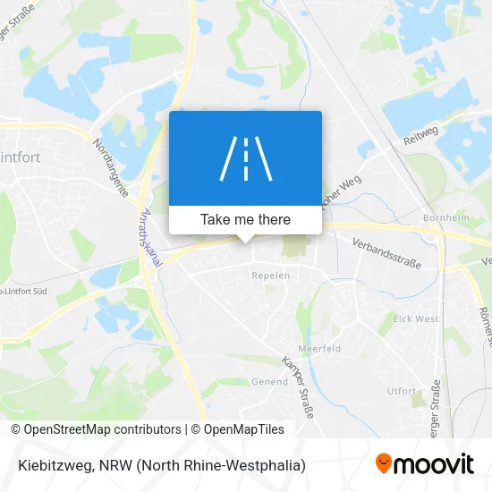 Карта Kiebitzweg