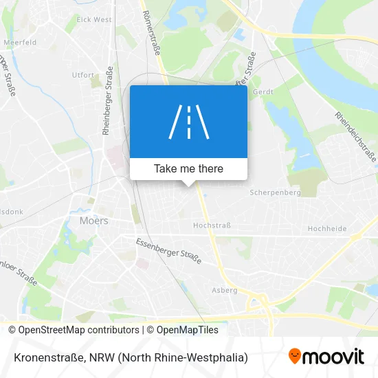 Карта Kronenstraße